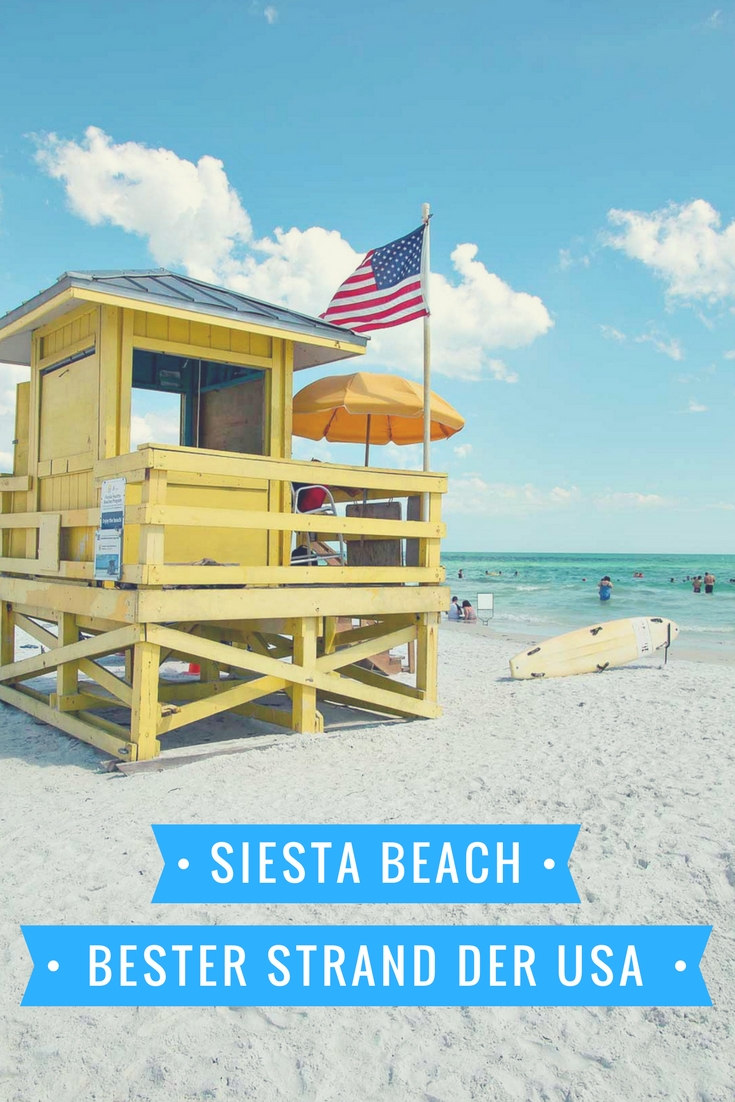Bei Sarasota in Florida sahen wir den Strand, der laut Dr. Beach und Tripadvisor der beste Strand der USA ist: Siesta Beach. Ich erzähle dir im Reiseblog, ob sich der Besuch lohnt - mit Tipps und Fotos.