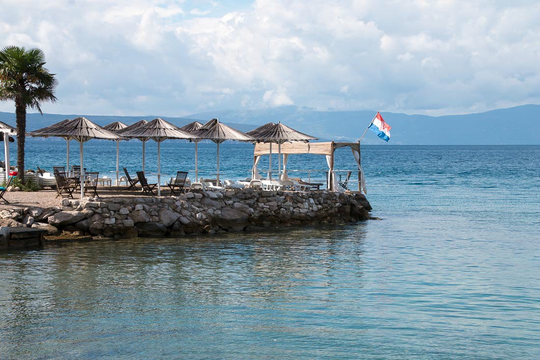 Strand in Kroatien