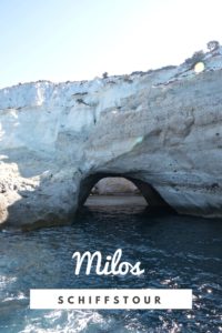 Milos Schiffstour (Griechenland): An einem Tag rund um die Insel #Griechenland #Milos #Reiseblog #Reiseblogger