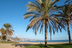 Strand von Malaga