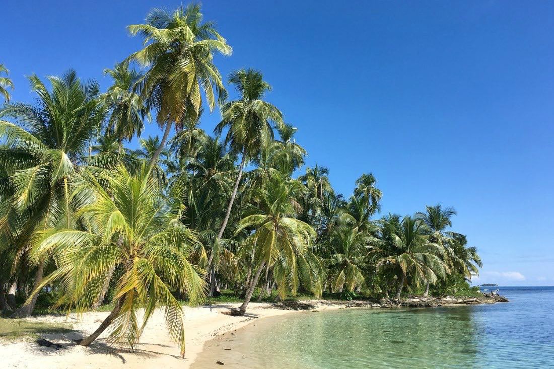 Reis blog wereldreis - strand in Panama