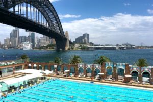 Sydney: Pool unter der Harbour Bridge