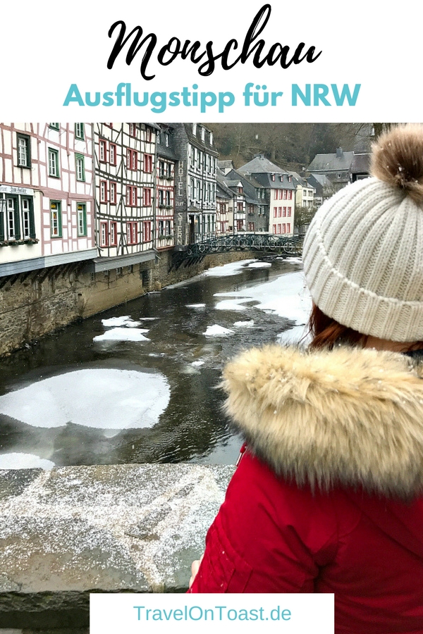 Nordrhein-Westfalen: Schöne Fachwerkhäuser am Rur Fluss findet ihr in Monschau, in der Eifel. #Monschau #Eifel #NRW