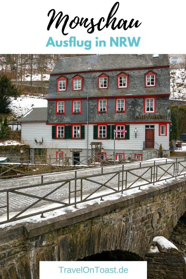 Nordrhein-Westfalen: Schöne Fachwerkhäuser am Rur Fluss findet ihr in Monschau, in der Eifel. #Monschau #Eifel #NRW