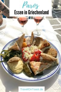Essen auf Paros Griechenland
