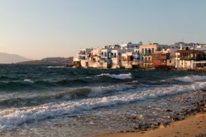 Sonnenuntergang auf Mykonos