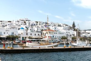 Naoussa auf Paros Griechenland