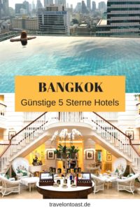 Luxushotel ganz günstig - das gibt es in Bangkok, Thailand. Hol dir meine Tipps für 5 Sterne Hotels: ob zentrale Unterkunft, am Fluss, mit Pool auf dem Dach oder Wellness. #Bangkok #Thailand #Urlaub #Reisen