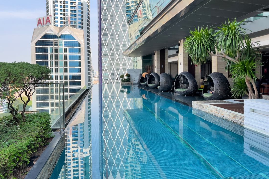 Eastin Grand Hotel Sathorn Bangkok mit Pool
