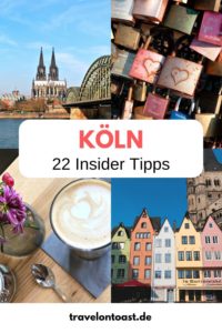 Köln Tipps und Köln Bilder: Die 22 besten Köln Insider Tipps. Echte Köln Geheimtipps zu Hotels, Köln Sehenswürdigkeiten bzw. Köln Highlights, Shops sowie Köln Essen in Cafés und Restaurants (auch vegetarisch und vegan). Alles für ein Köln Wochenende, die Reise zum Kölner Karneval oder einen längeren NRW Städtetrip Deutschland. #Köln #NRW #Deutschland