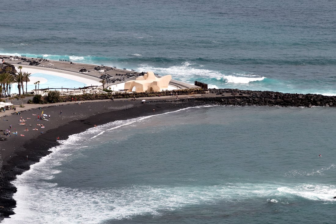 Strand in Puerto de la Cruz, Teneriffa