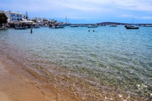 Strandort Aliki auf Paros