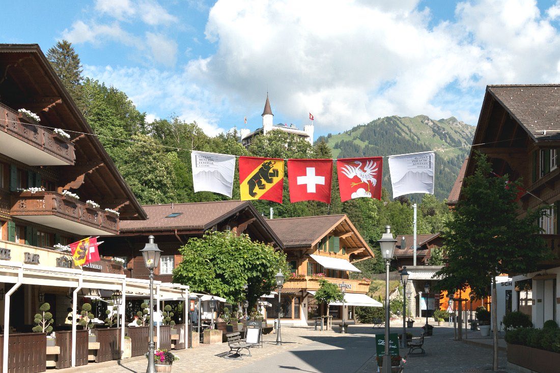 Gstaad im Berner Oberland