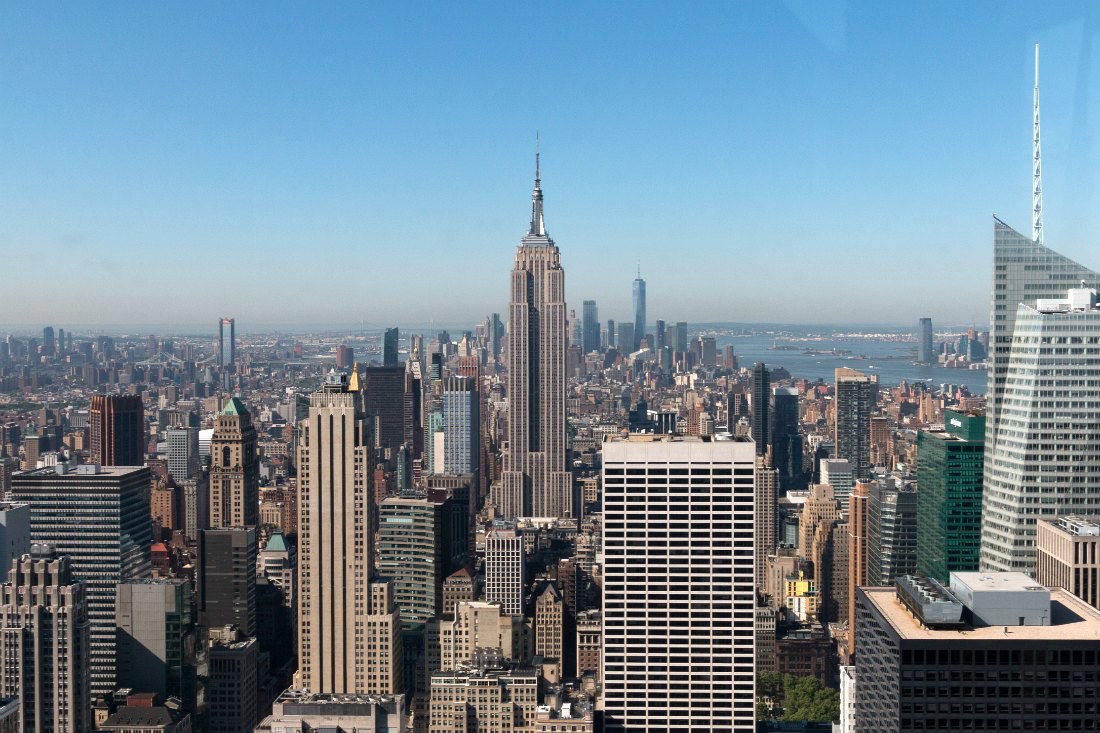 New York Aussichtsplattformen Top of the Rock oder One World Observatory