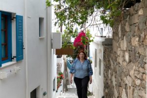 Reiseblogger Anja auf Naxos