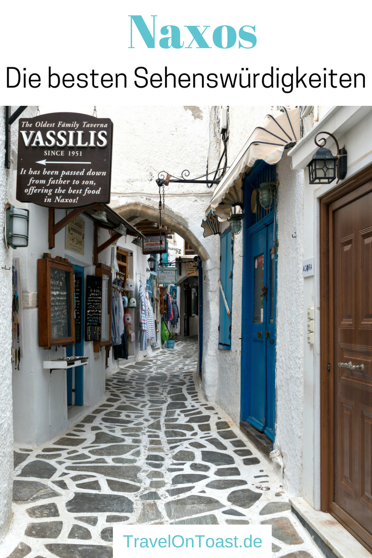 Die besten Sehenswürdigkeiten auf der größten und grünsten Kykladeninsel Naxos Griechenland. Naxos Tipps etwa zu: Naxos Strände, Altstadt, Ruinen, Hotel und Restaurant. Alles für eure Griechenland Reisen und Kykladen Inselhüpfen! #Naxos #Kykladen #Griechenland