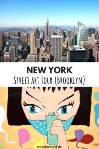 Die beste New York Streetart & Graffiti Tour: Entdecke in rund zwei Stunden viele der über 50 Kunstwerke der Outdoor Galerie Bushwick Collective in Brooklyn NYC. #NewYork #Urlaub #Reisen