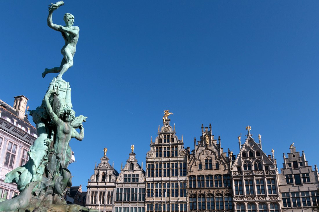 Städtetrip Europa - Grote Markt Antwerpen