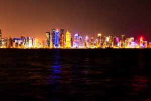 Skyline Doha Katar Qatar