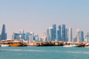 Skyline von Doha Katar