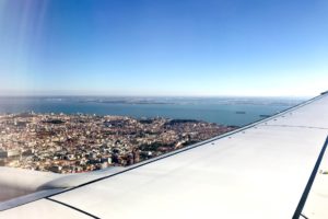 Nonstopflug nach Lissabon