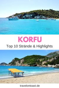Korfu, Griechenland: Die 10 besten Sehenswürdigkeiten und Highlights auf der Insel - etwa Stadt, die schönsten Strände, Buchten und Restaurants. #Korfu #Griechenland #Insel #Urlaub #Reise #Reisen