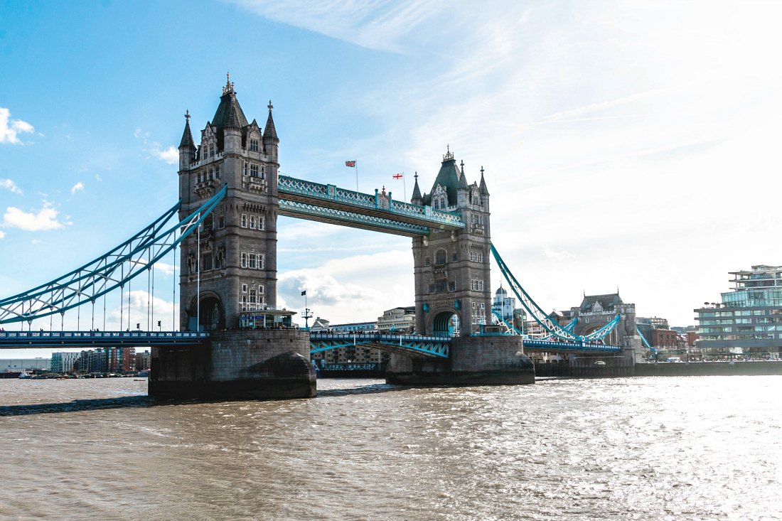 London Reise per Zug