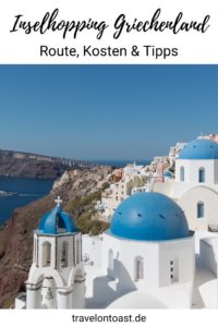 Mit diesen Tipps ganz einfach das Inselhopping Griechenland selbst organisieren. Infos zum Kykladen Inselhopping (Santorini, Mykonos, Naxos, Paros, Milos).