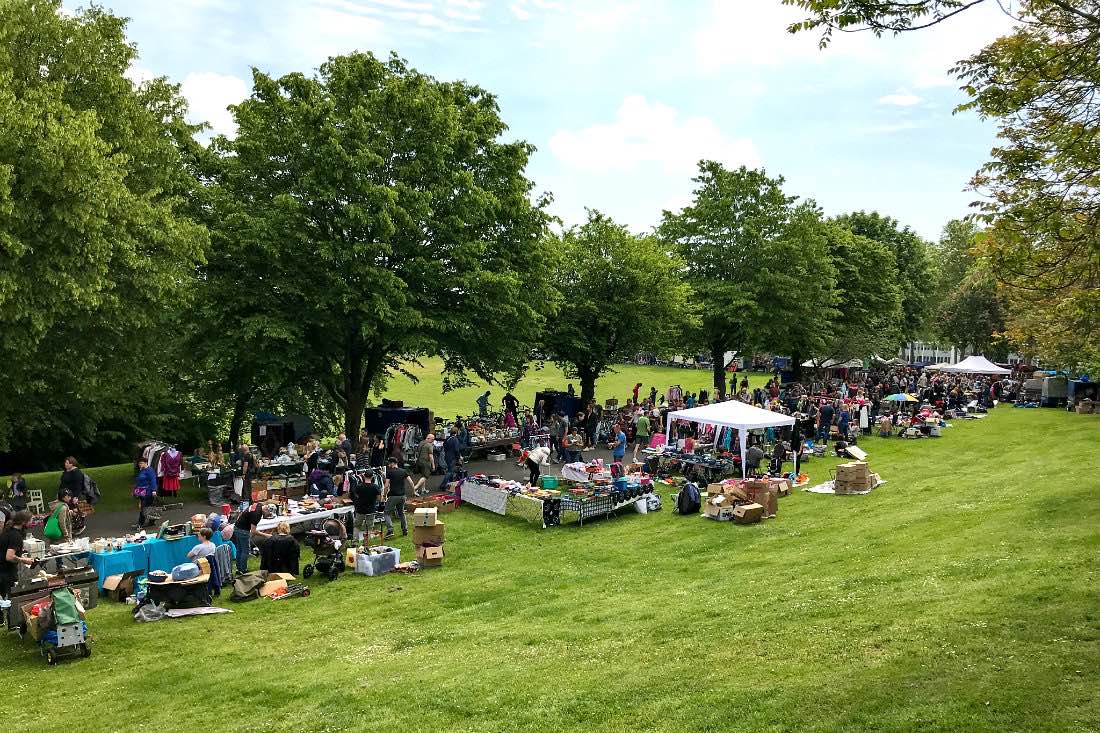 Rommelmarkt Bonn Rheinaue