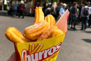 Churros auf dem Flohmarkt Bonn