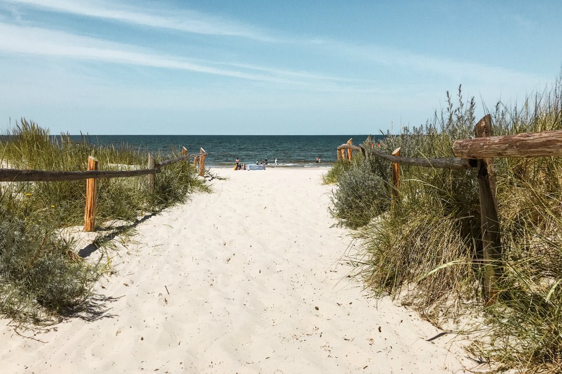 Strand von Grzybowo bei Kolberg