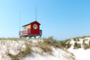 Strandhütte in Skane