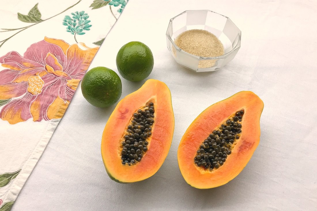 Papaya Sorbet selber zubereiten