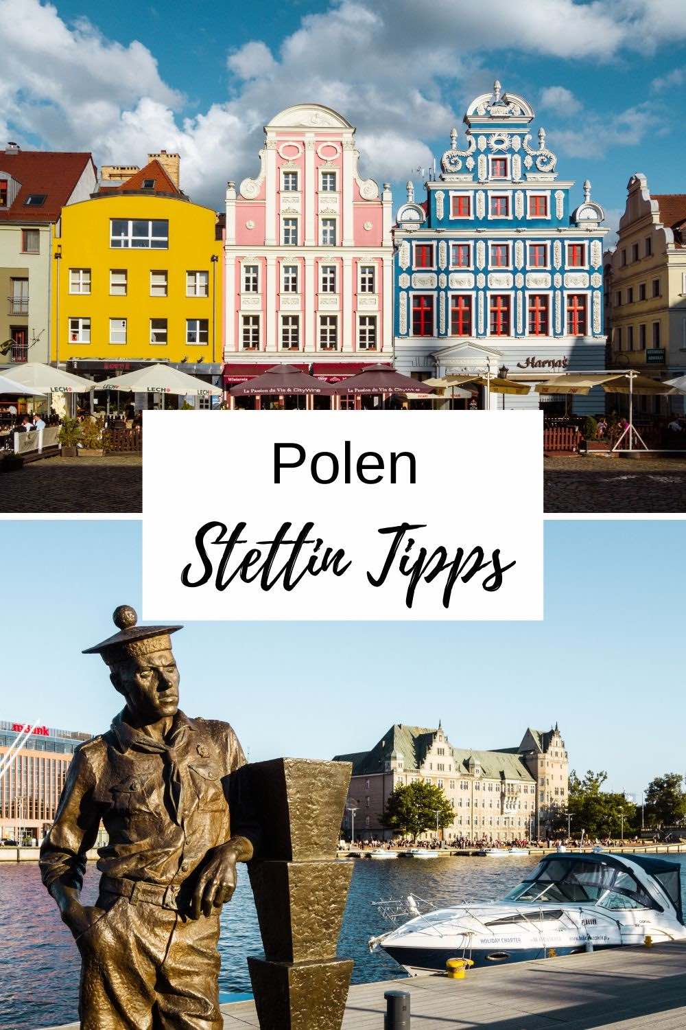 Die besten Stettin Tipps und Sehenswürdigkeiten für die Hafenstadt in Polen. Ob Wochenende oder Kurzurlaub, nur 130 Kilometer von Berlin entfernt. / Polen Urlaub / Städtetrip Europa / Kurztrip Europa / Kurztrip Ideen / Europa Reisen