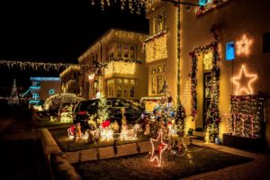Webersiedlung Mönchengladbach zu Weihnachten