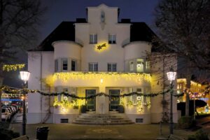 Weberplatz zu Weihnachten