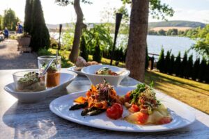 Essen beim Strandkorbkonzert