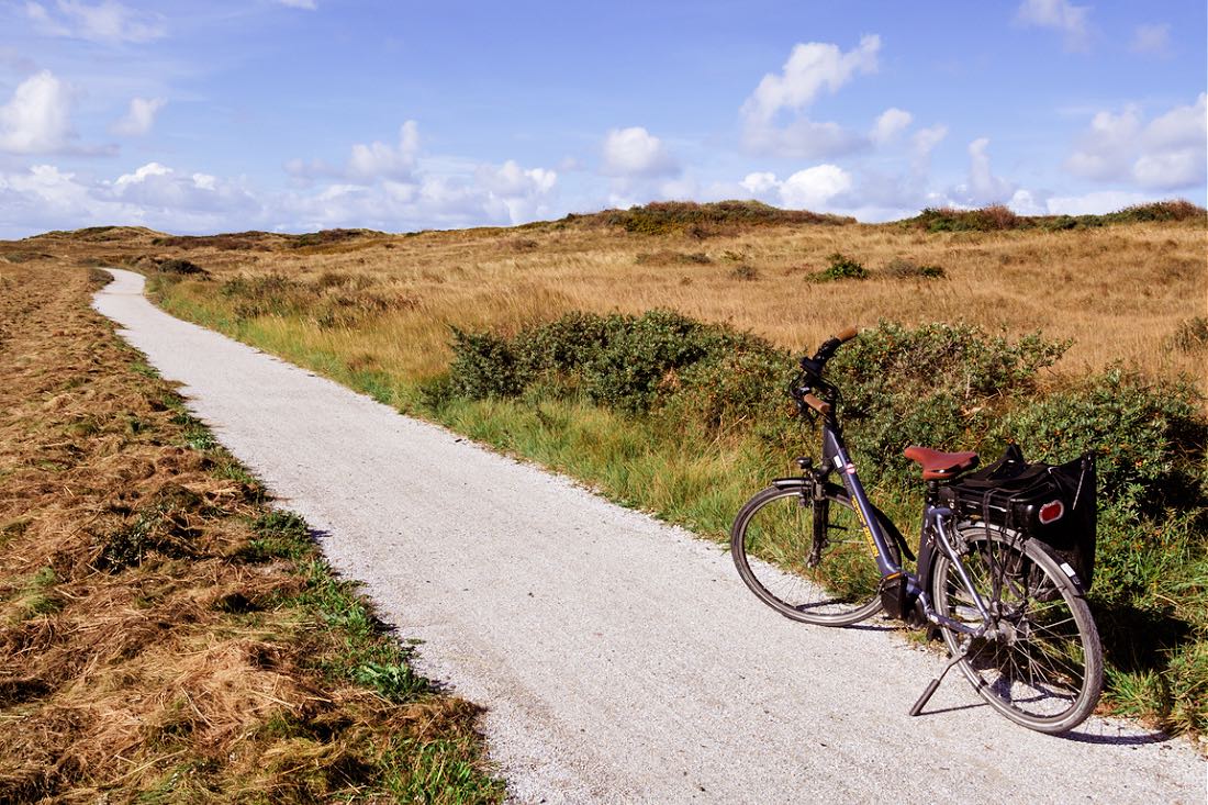 Fahrrad fahren auf Vlieland