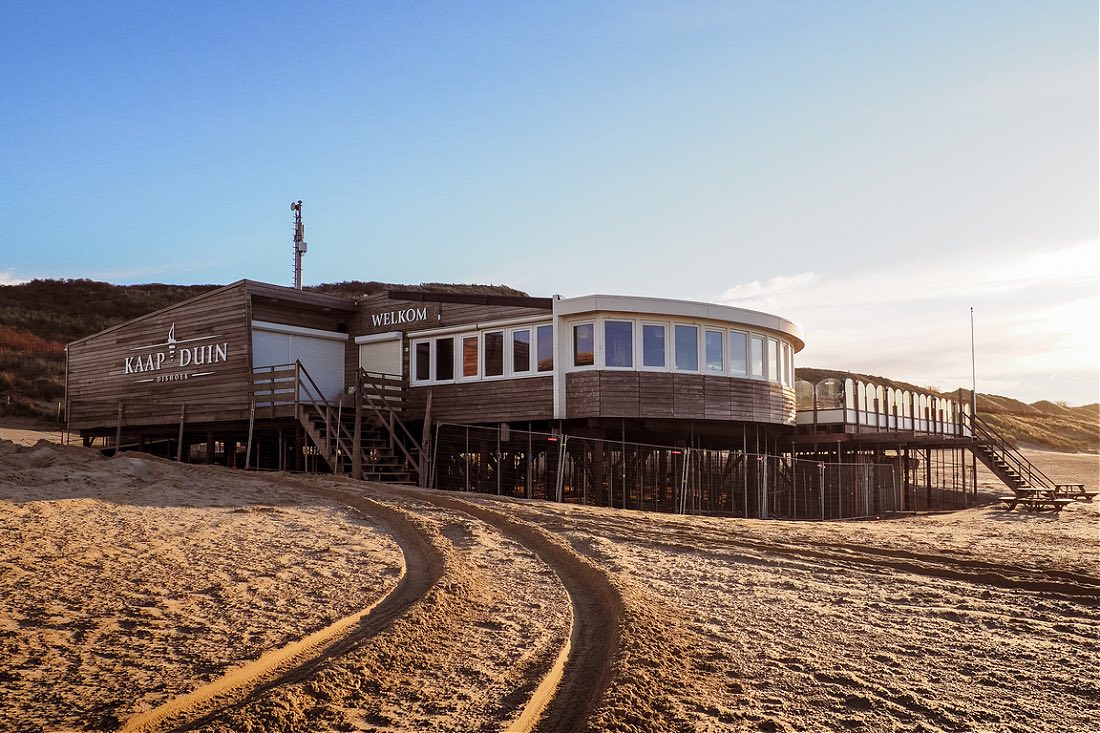 Strandpavillon Kaapduin in Zeeland