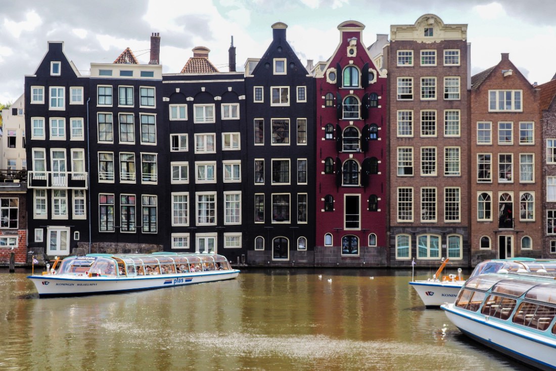 Perjalanan kota ke Amsterdam