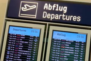 Flug nach London