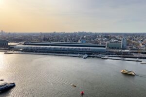 Aussicht vom Aussichtsturm A'DAM Lookout