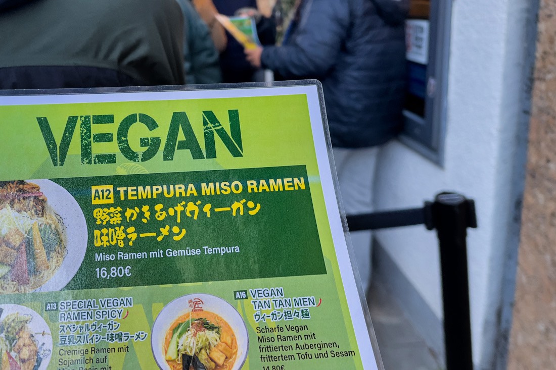 vegan in Little Tokyo Düsseldorf