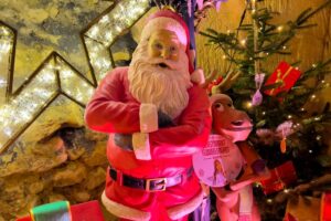 Weihnachtsmann Rentier